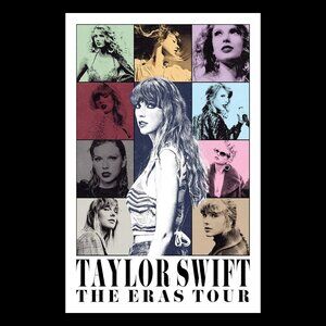 Taylor Swift - Eras Tour - Music Poster